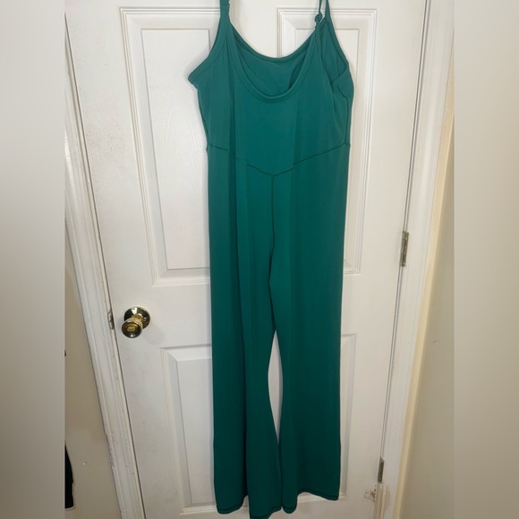 Women's Green Jumpsuit by Aerie - Picture 2 of 7